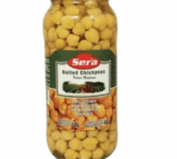 Boiled Chickpeas 570g Sera