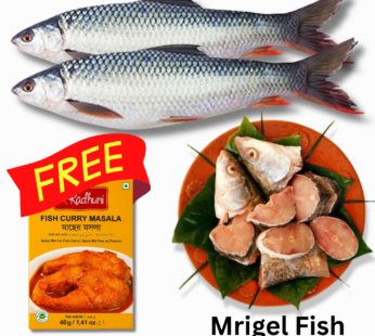 With Free Fish Masala, Mrigel Fish 35 PLN KG